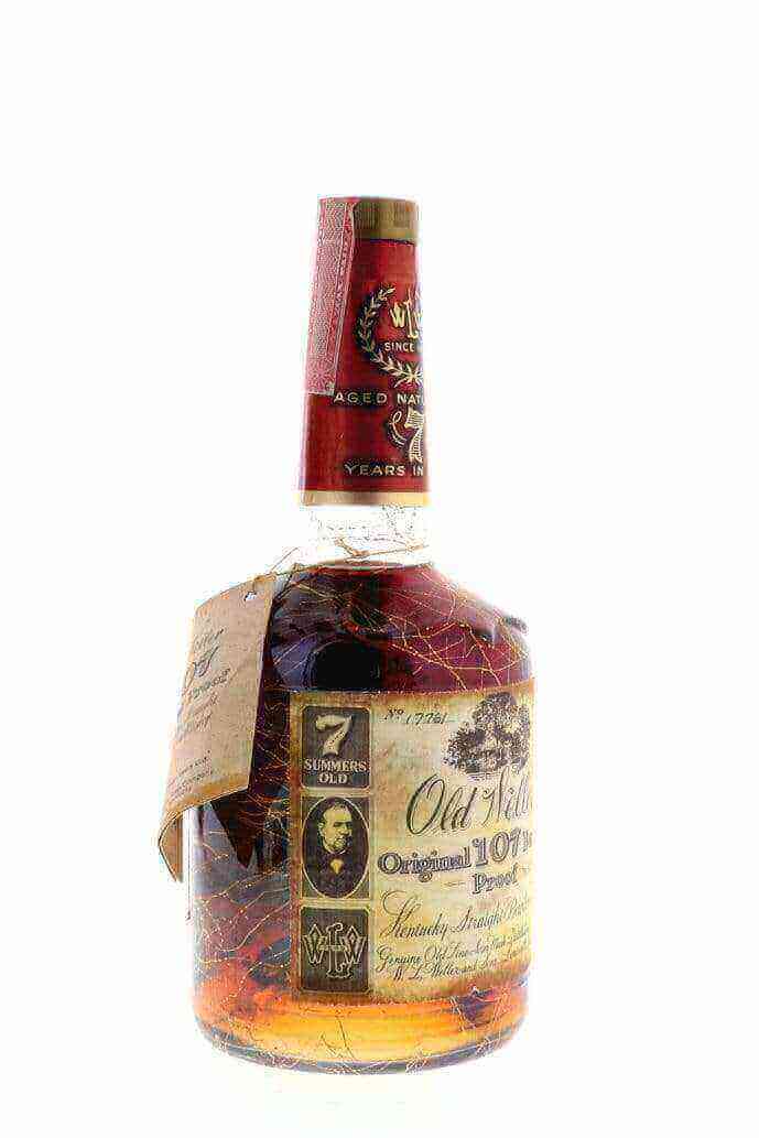 Old Weller Original 107 Proof, Stitzel Weller Distillery, Gold Vein, Bottled 1970s - Flask Fine Wine & Whisky