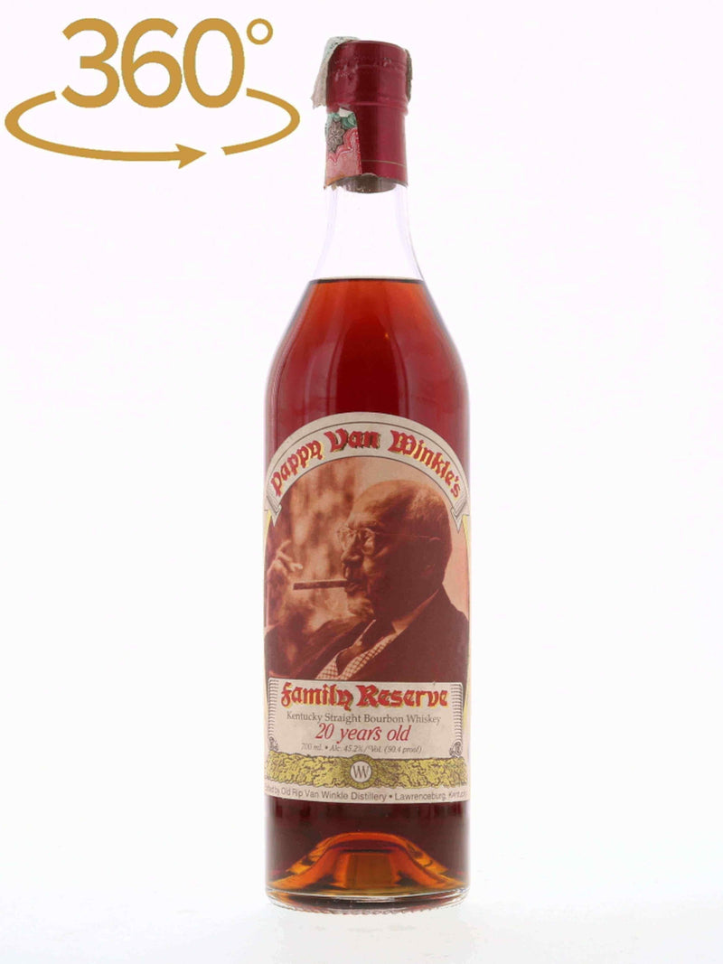 Pappy Van Winkle Family Reserve 20 Year Old Bourbon c.2000, Lawrenceburg- Rinaldi Import - Flask Fine Wine & Whisky