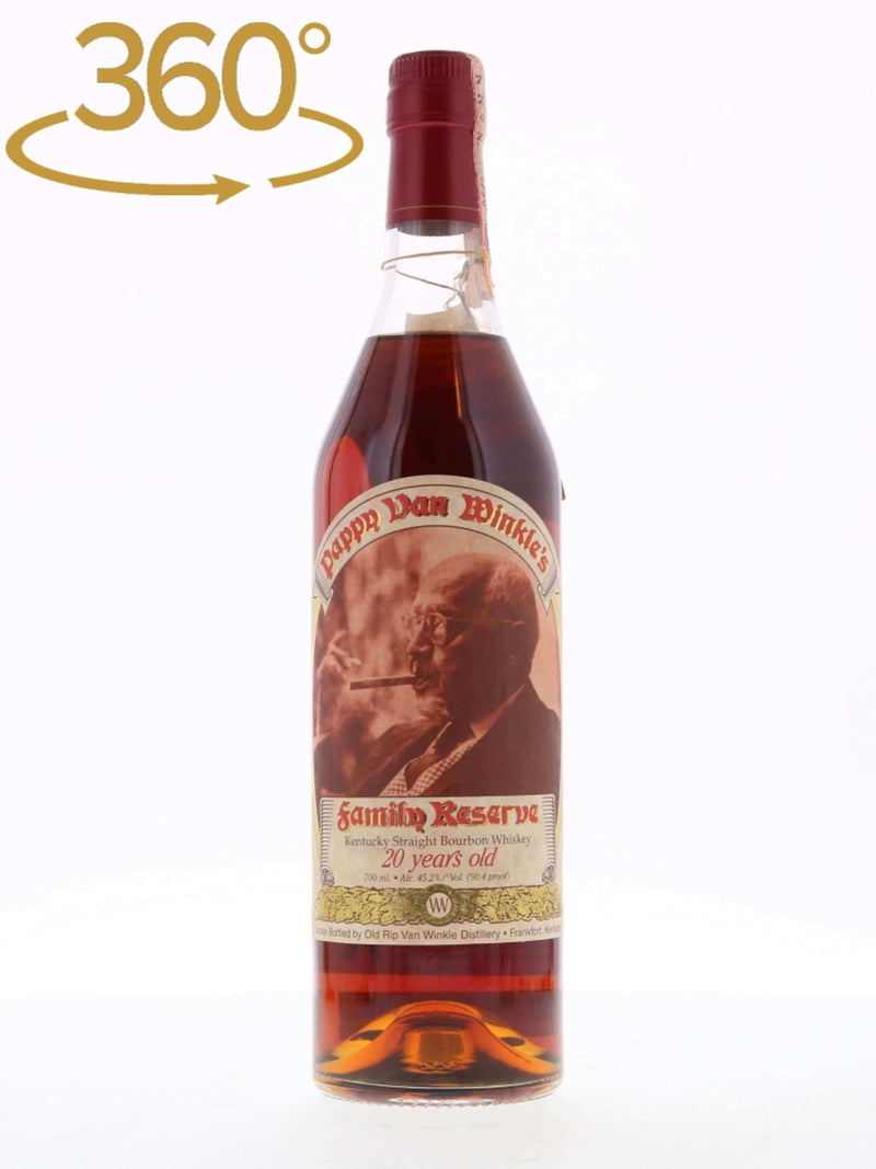 Pappy Van Winkle Family Reserve 20 Year Old Bourbon c.2003- Rinaldi Import - Flask Fine Wine & Whisky