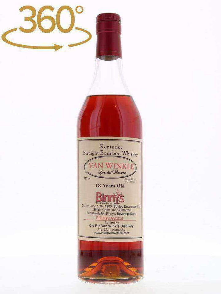 Old Rip 'Pappy' Van Winkle Special Reserve 1985 18 Year Old Bourbon 121.6 Proof Single Cask / Binnys - Flask Fine Wine & Whisky