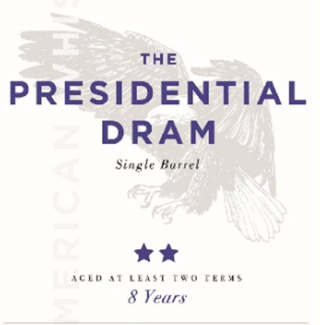 Presidential Dram 4 year Bourbon - Flask Fine Wine & Whisky