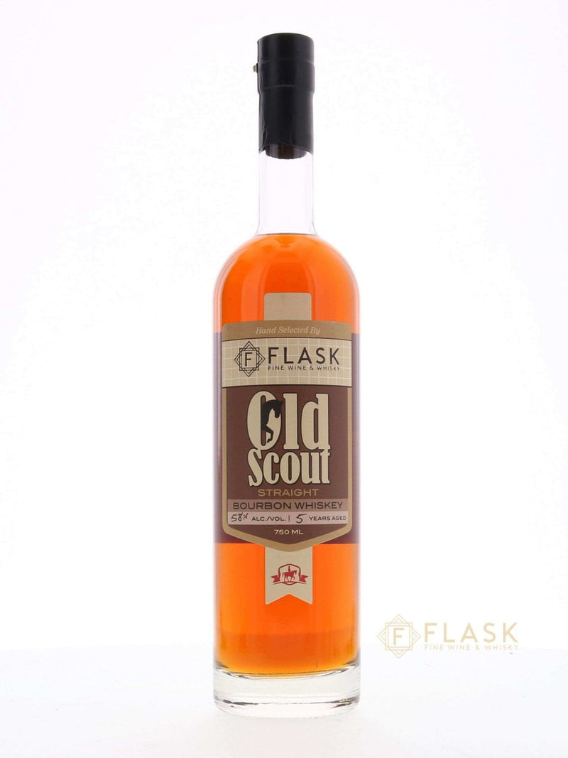 Smooth Ambler Old Scout Flask Barrel Select Bourbon 5yr 116pf - Flask Fine Wine & Whisky
