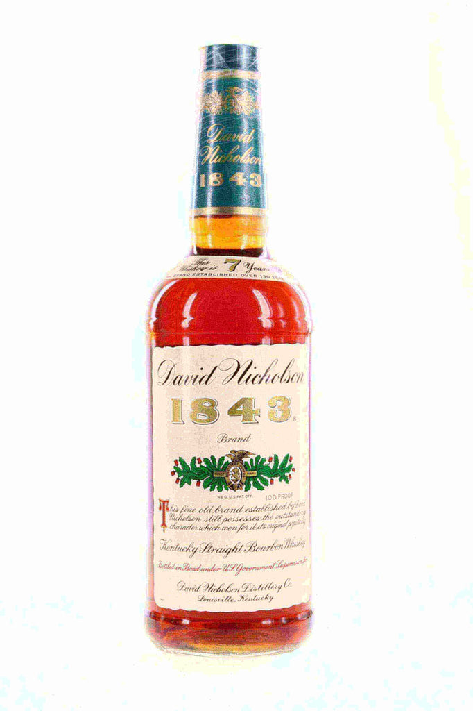 Stitzel Weller David Nicholson 7 Year Old Bourbon Bottled in Bond b. 1983 - Flask Fine Wine & Whisky