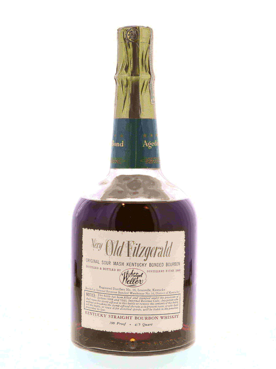 Stitzel Weller Very Old Fitzgerald 1951 8 Year Old Bottled in Bond 4/5 Quart - Flask Fine Wine & Whisky