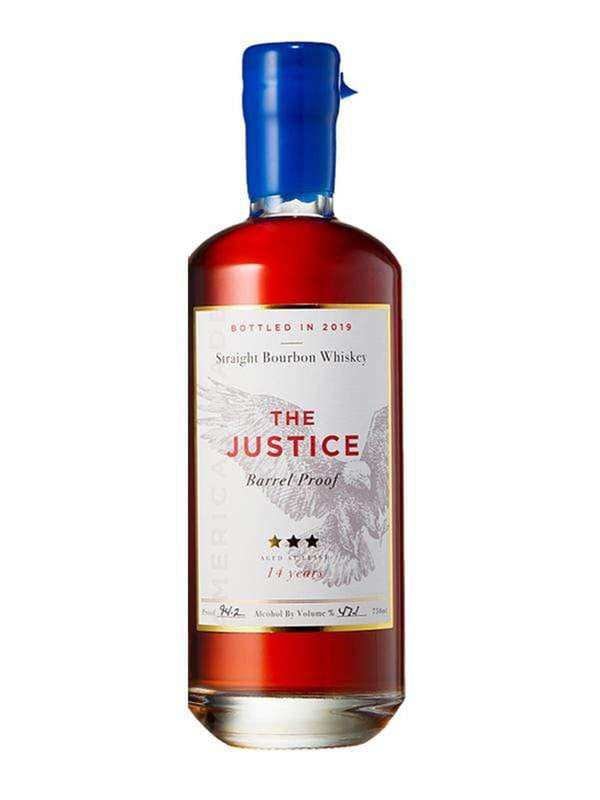 The Justice Barrel Proof 16 Year Old Straight Bourbon Whiskey 102° - Flask Fine Wine & Whisky