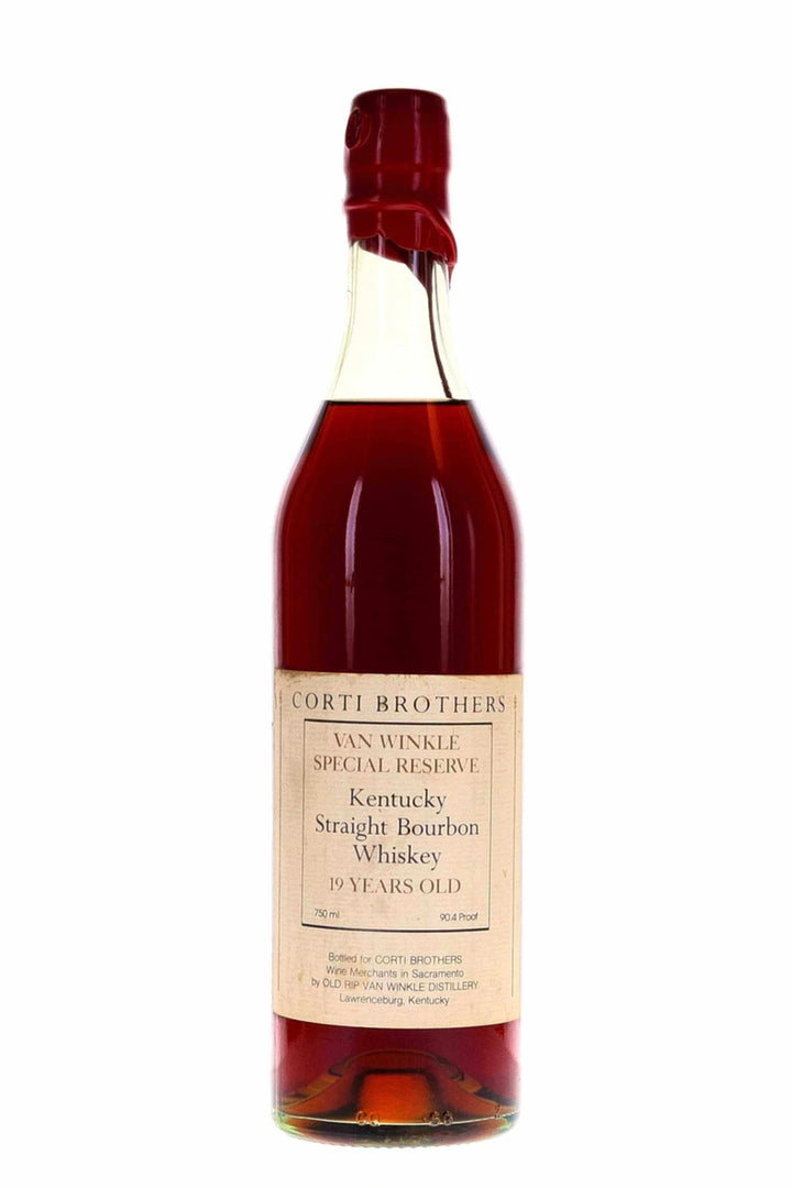 Van Winkle Special Reserve Corti Brothers 19 Year Old Red Wax - Flask Fine Wine & Whisky