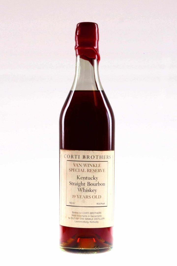 Van Winkle Special Reserve Corti Brothers 19 Year Old Red Wax - Flask Fine Wine & Whisky
