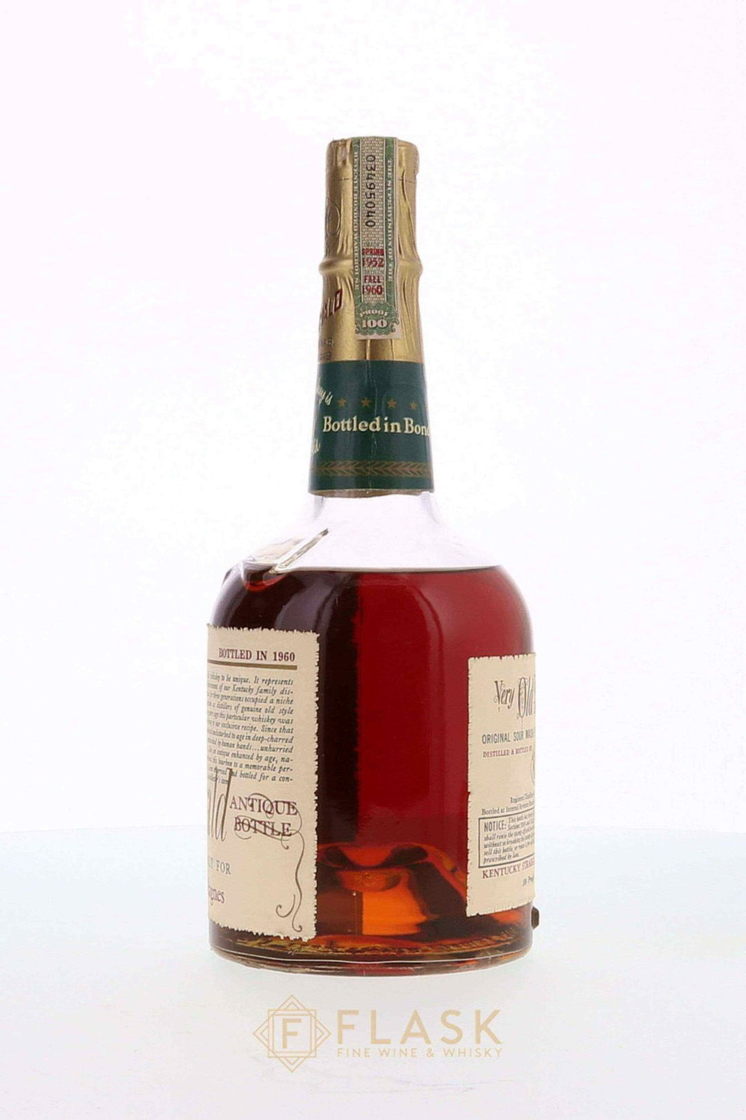 Very Old Fitzgerald 1952 8 Year Old Bourbon for Herman S. Magnes / Stitzel Weller - Flask Fine Wine & Whisky