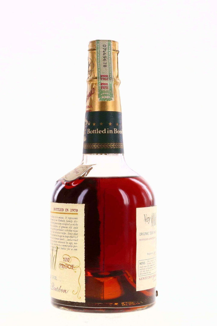 Very Old Fitzgerald 1962 Bottled in Bond 8 Year Old Bourbon 100 Proof / Stitzel-Weller - Flask Fine Wine & Whisky