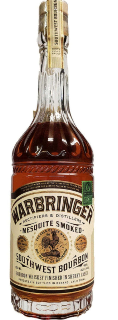 Warbringer Mesquite Smoked Southwest Bourbon - Flask Fine Wine & Whisky