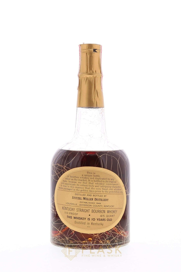 Weller Antique Reserve Original Barrel Proof 10 Year Old 4/5 Quart 110 Proof Bourbon / Stitzel Weller - Flask Fine Wine & Whisky