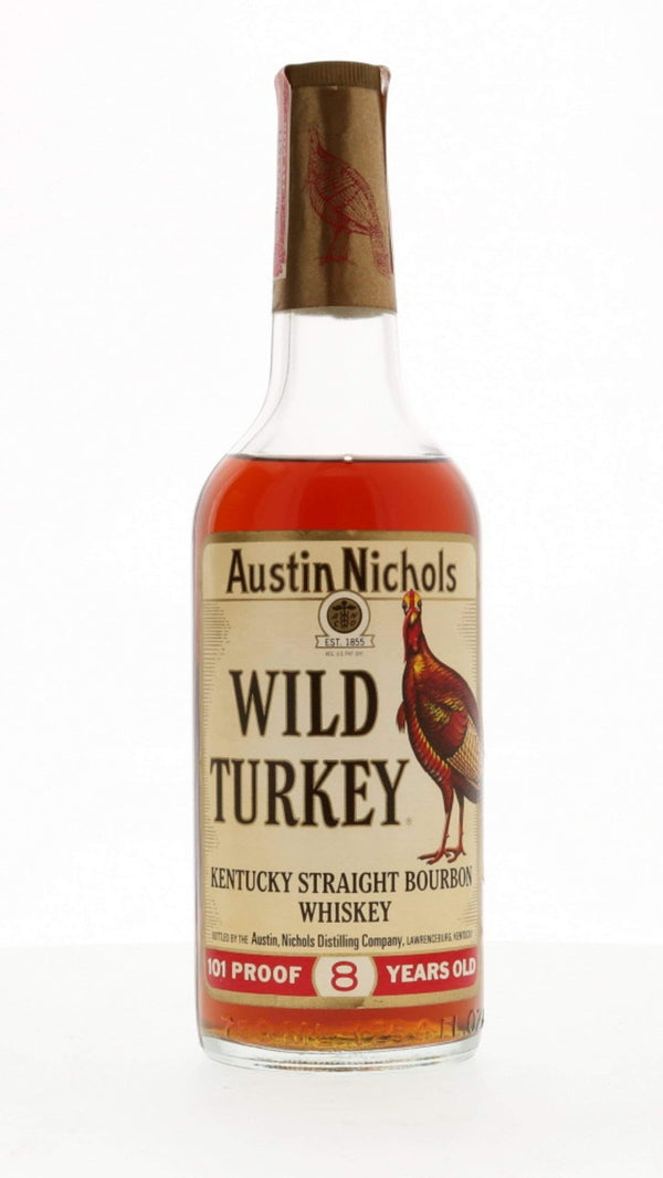 Wild Turkey 101 Proof 8 Year Old 1980s Bourbon - Flask Fine Wine & Whisky