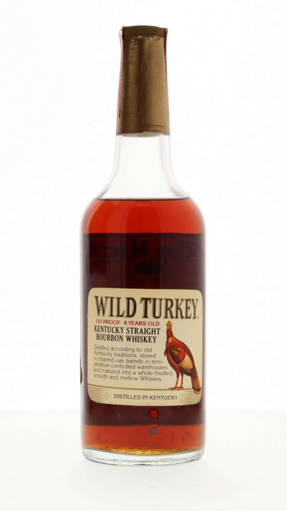 Wild Turkey 101 Proof 8 Year Old 1980s Bourbon - Flask Fine Wine & Whisky