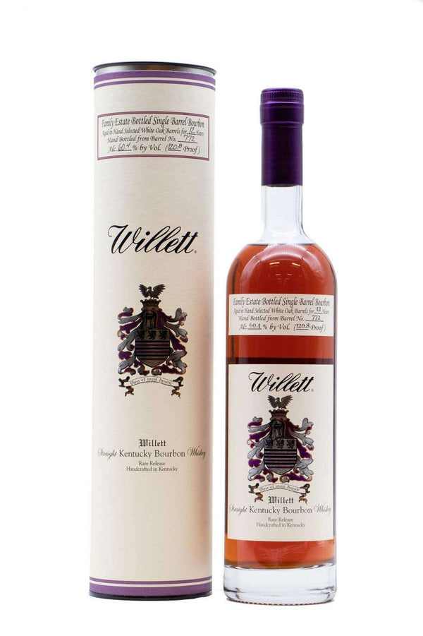 Willett Family Estate 12 Year Single Barrel Bourbon, #772 - Flask Fine Wine & Whisky
