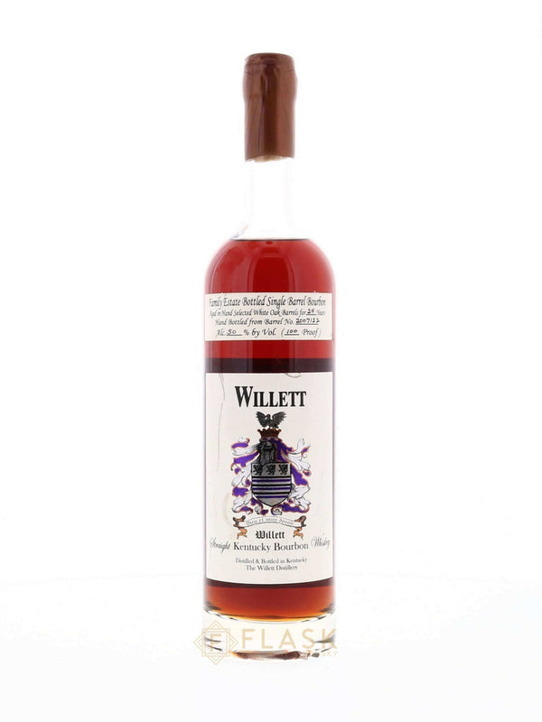 Willett Family Estate 24 Year Old Bourbon 100 Proof Single Barrel #2007/22, Block Letter Wax Top - Flask Fine Wine & Whisky