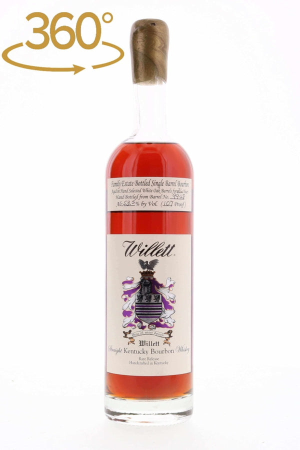 Willett Family Estate 21 Year Single Barrel Bourbon, #9948 / Gold Wax Stitzel Weller - Flask Fine Wine & Whisky