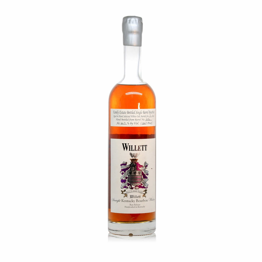 Willett Family Estate Single-Barrel 9 Year Bourbon Cask #2096 Wax Top, Block Letter - Flask Fine Wine & Whisky