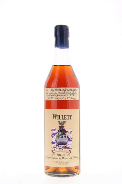 Willett Family Estate Single Barrel Bourbon 12 year #3742 Blue Wax