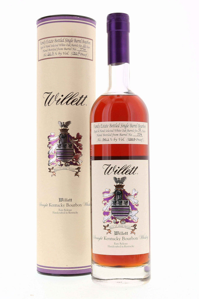 Willett Family Estate Single Barrel Bourbon 12 year #779 120.6 Proof - Flask Fine Wine & Whisky