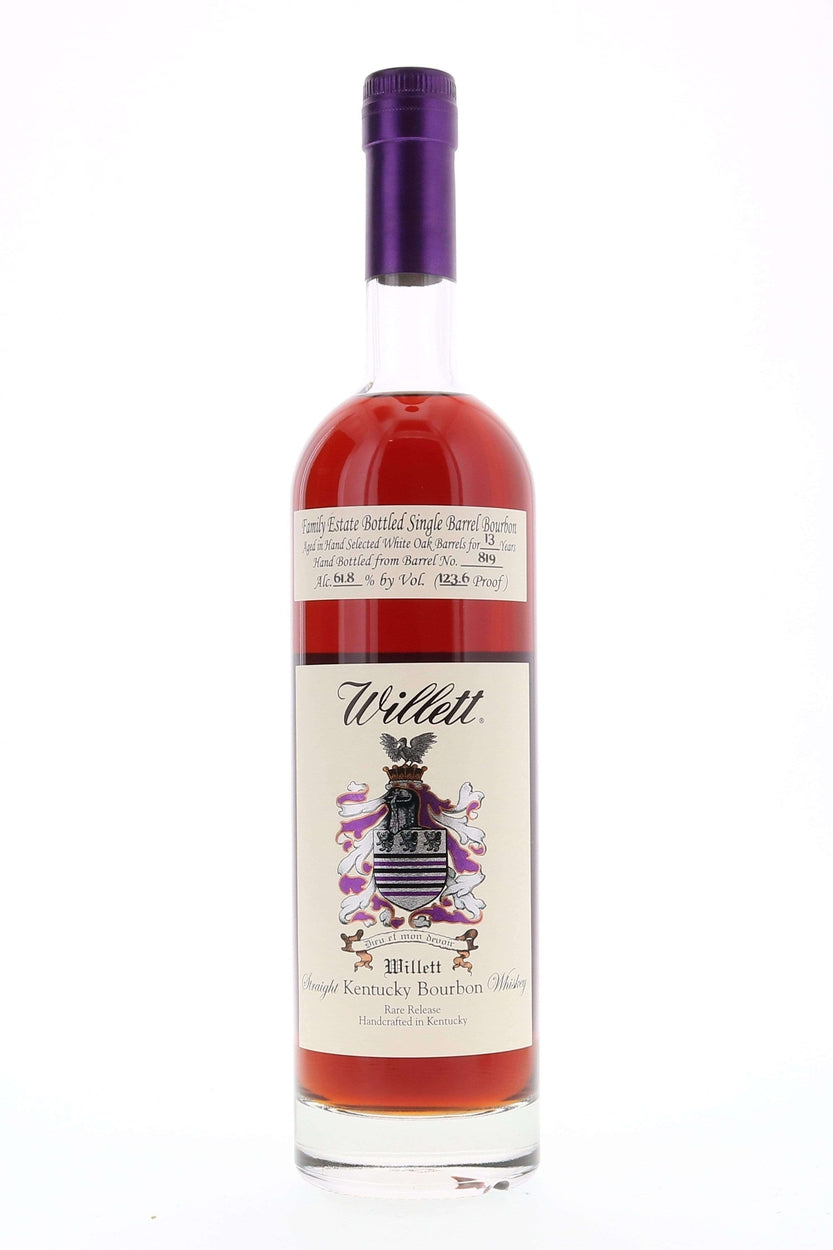 Willett Family Estate Single Barrel Bourbon 13 Year #819 123.6 Proof [With Tube] 750ml - Flask Fine Wine & Whisky