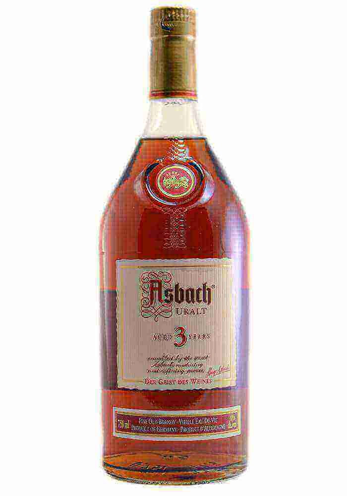 Asbach Uralt 3 Year Old German Brandy - Flask Fine Wine & Whisky