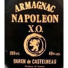 Castelnau Napoleon XO Armagnac 1980s - Flask Fine Wine & Whisky