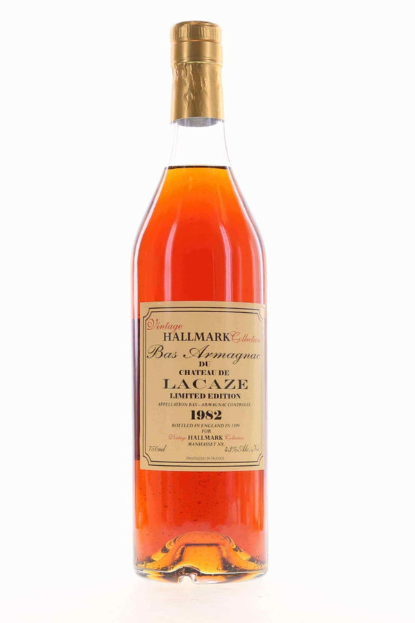 Chateau de Lacaze 1982 Hallmark Collection Bas Armagnac - Flask Fine Wine & Whisky