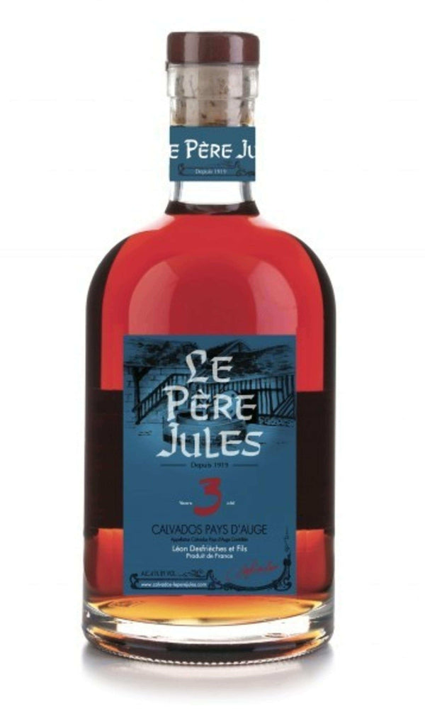 Le Pere Jules Calvados 3 year - Flask Fine Wine & Whisky