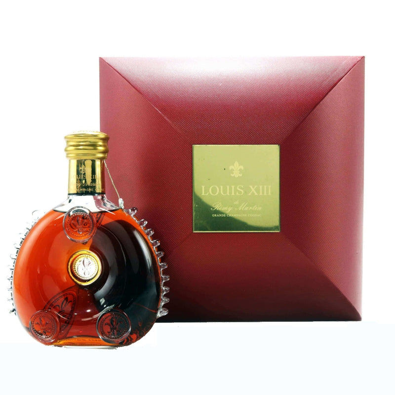 Louis XIII Cognac Red Clamshell Box - Flask Fine Wine & Whisky