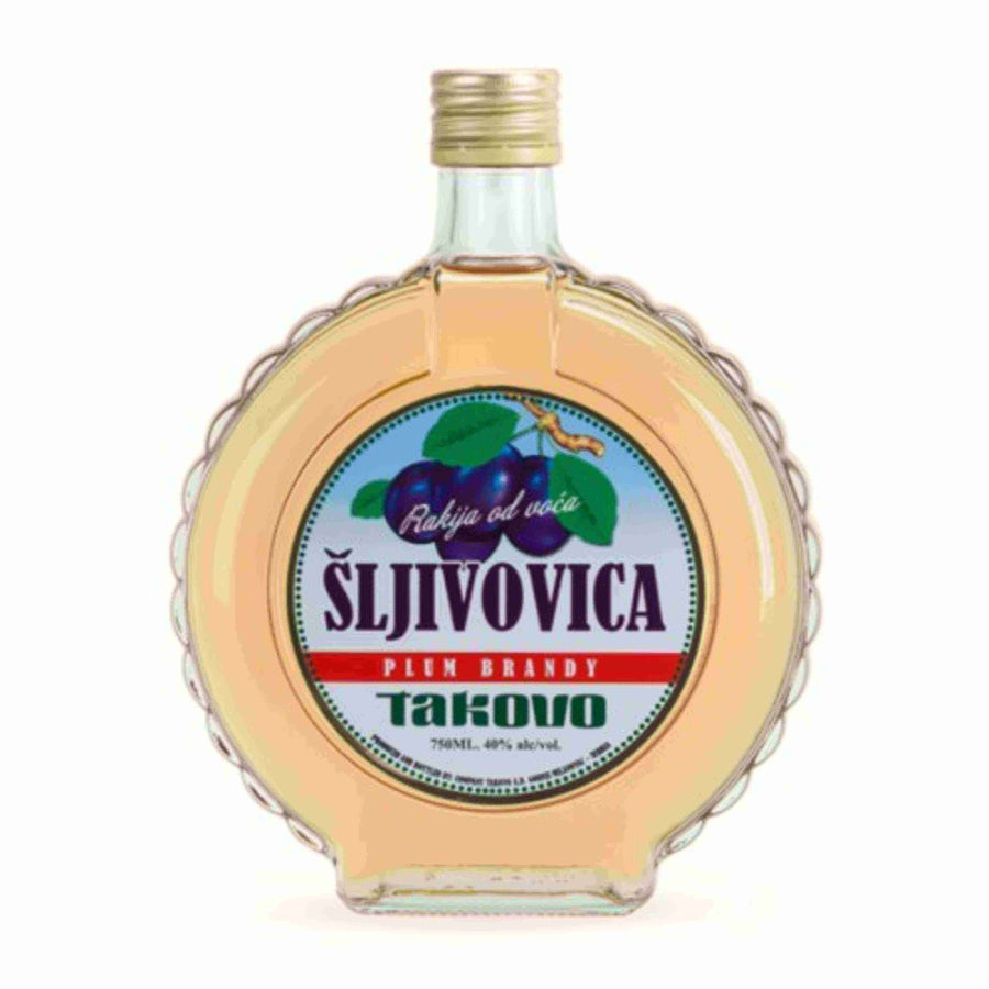 Takovo Sljivovica 750ml Plum Brandy - Flask Fine Wine & Whisky