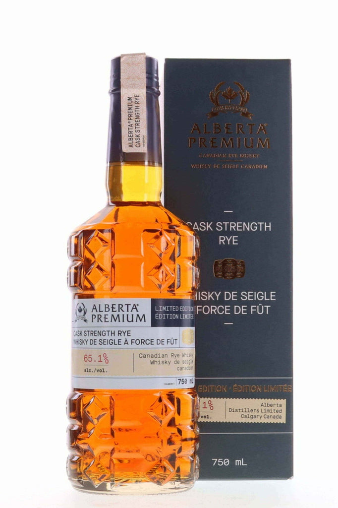 Alberta Premium Cask Strength Rye Whisky Batch 1 65.1% - Flask Fine Wine & Whisky