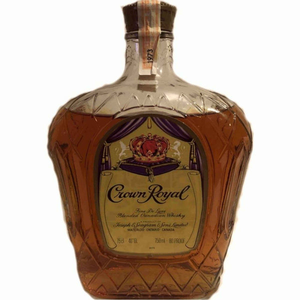 Crown Royal 1973 80 proof | Canadian Whiskey | Flask Wines