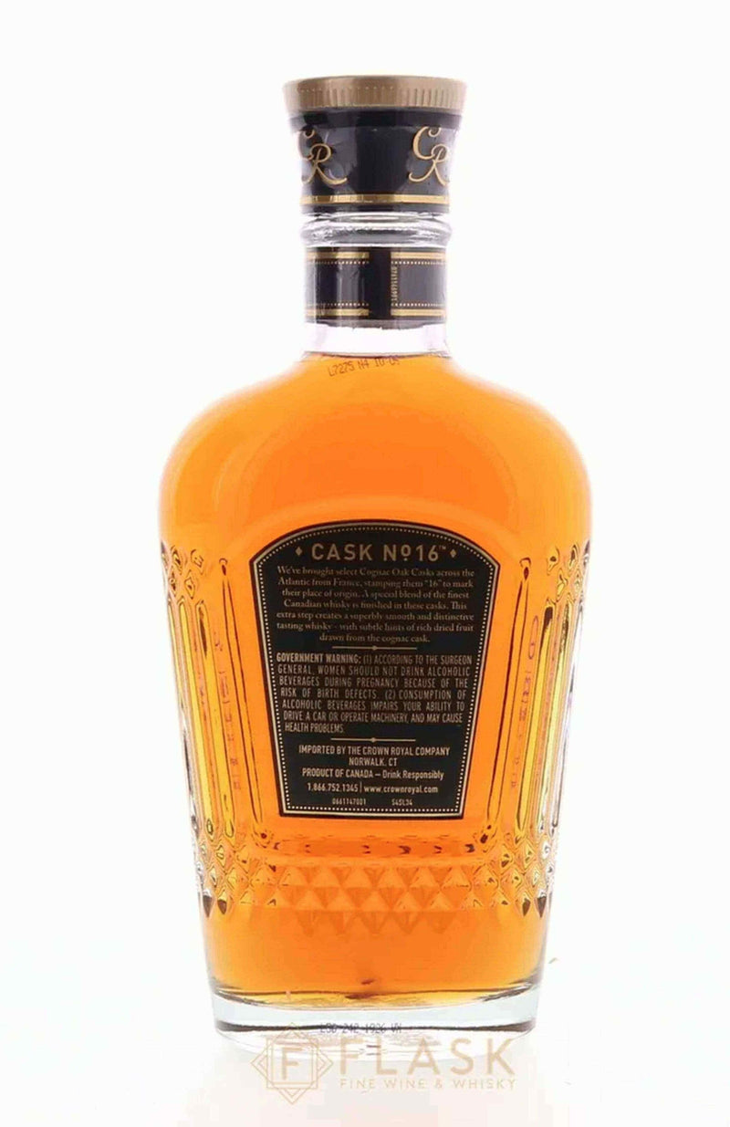 Crown Royal Cask 16 750ml with Bag / No Tube - Flask Fine Wine & Whisky