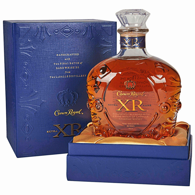 Crown Royal XR Blue Box - Flask Fine Wine & Whisky