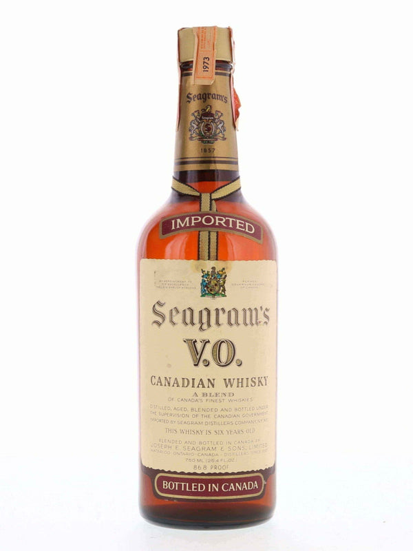 Seagram's VO 1973 Canadian Whiskey - Flask Fine Wine & Whisky