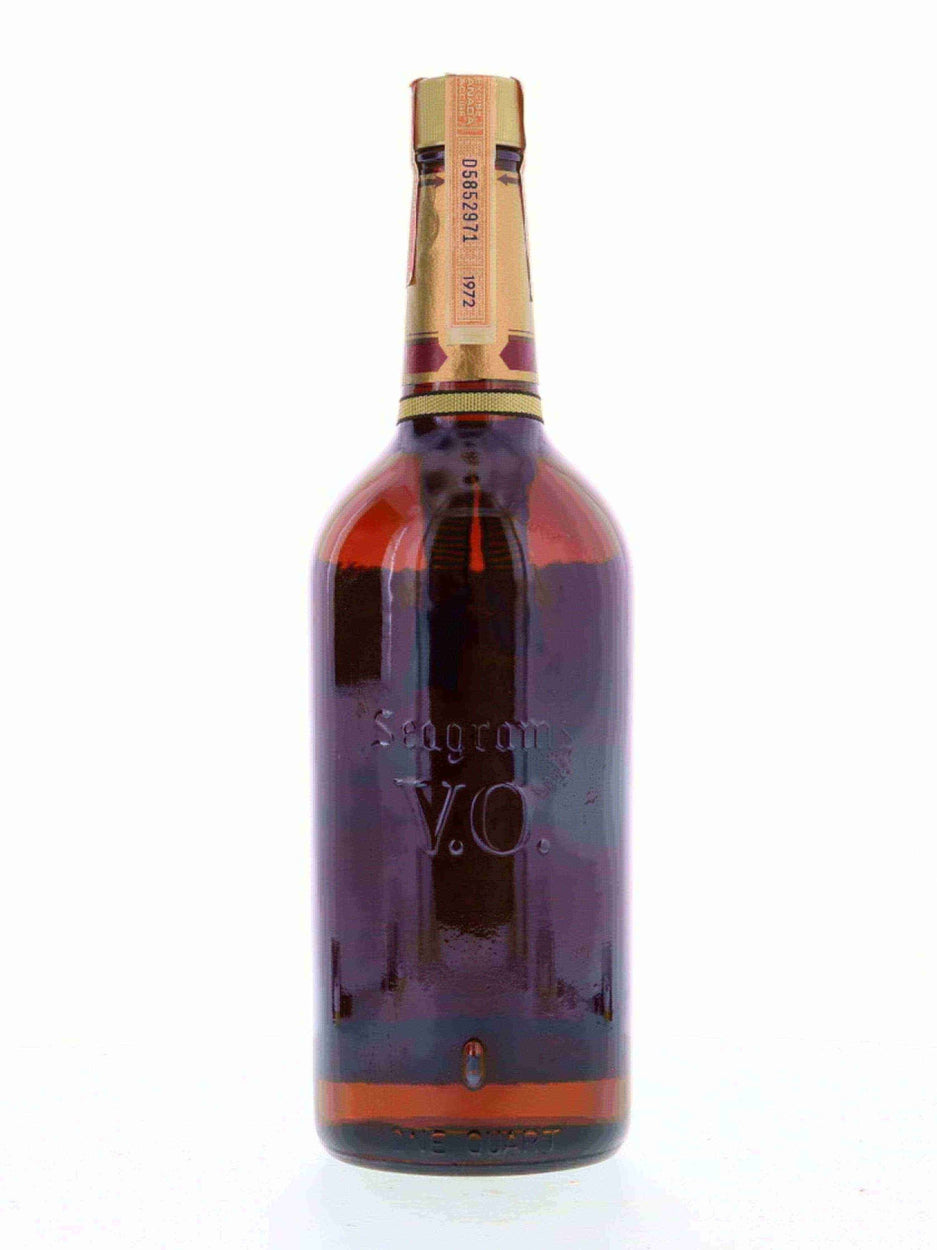 古酒 Seagram's V.O. 6年熟成ウイスキー 1973年製まとめて5本 BAXUS - Seagram's V.O 1976 Vintage 6 Year Liter