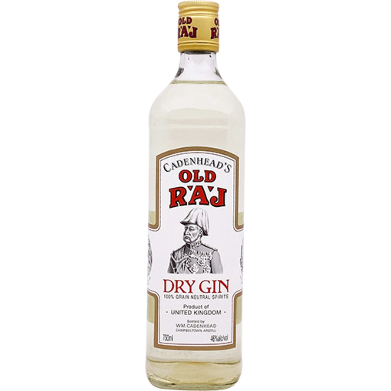 Indtægter Stearinlys gateway Cadenheads Old Raj Gin Red Label 92 Proof | Flask Fine Wine