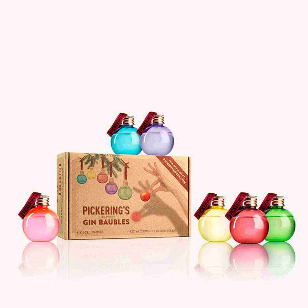 Pickering's Gin Baubles 6x50ml - Flask Fine Wine & Whisky