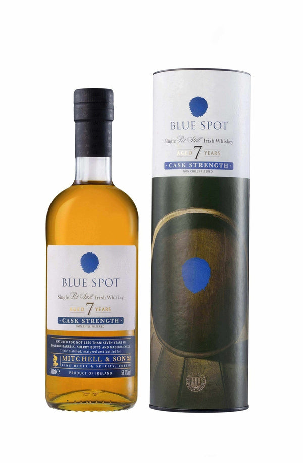 Blue Spot 7 Year Old Cask Strength Irish Whiskey - Flask Fine Wine & Whisky