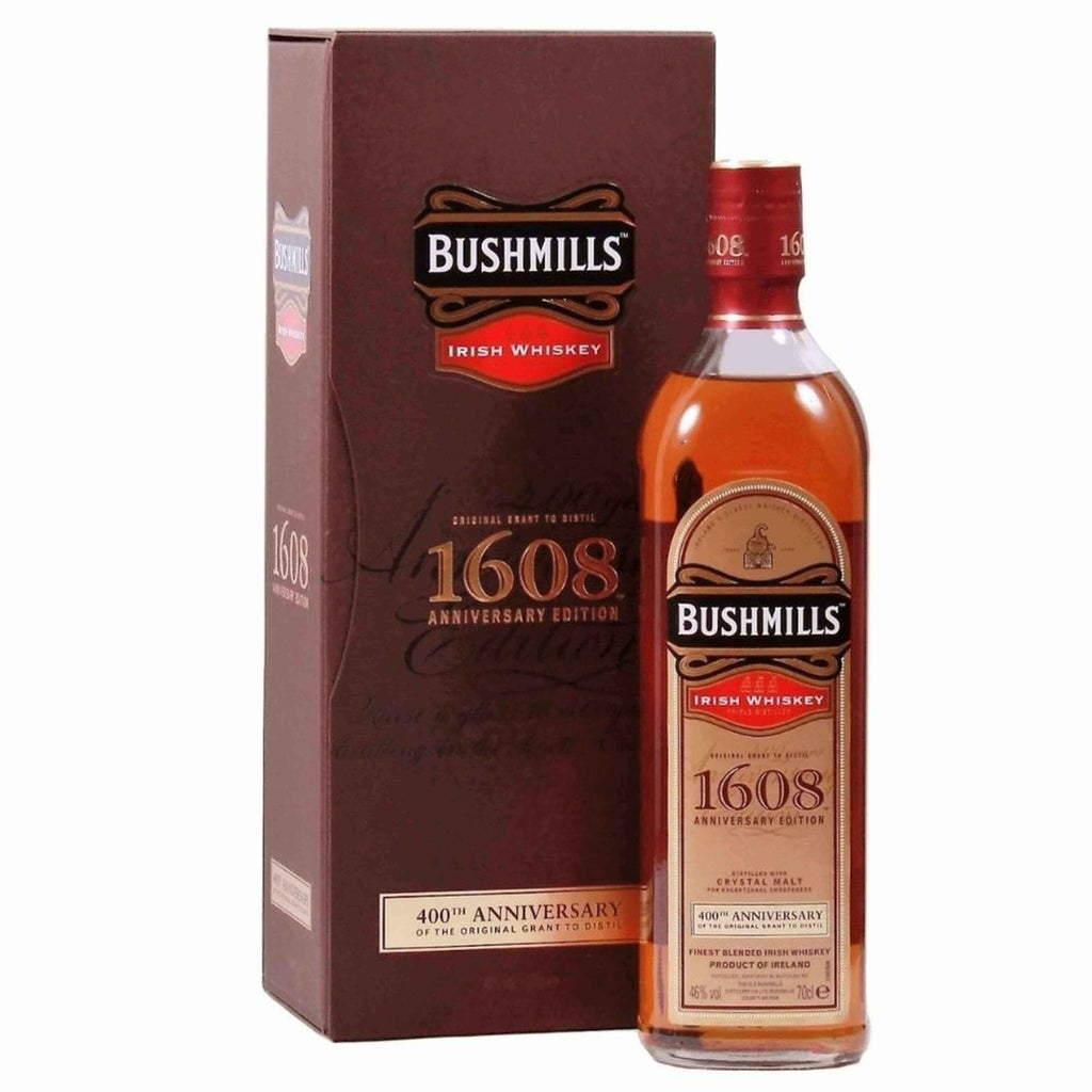 Bushmills 1608 400th Anniversary Blended Irish Whisky - Flask Fine Wine & Whisky