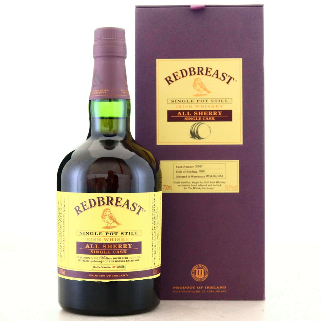 Redbreast 1999 Single Oloroso Cask 16 Year Old All Sherry #30087 / TWE - Flask Fine Wine & Whisky