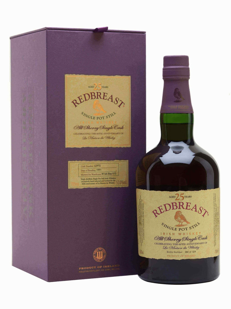 Redbreast 25 Year Old 1991 (La Maison du Whisky 60th Anniversary) - Flask Fine Wine & Whisky