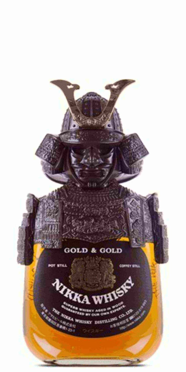 Nikka Gold Samurai - Flask Fine Wine & Whisky