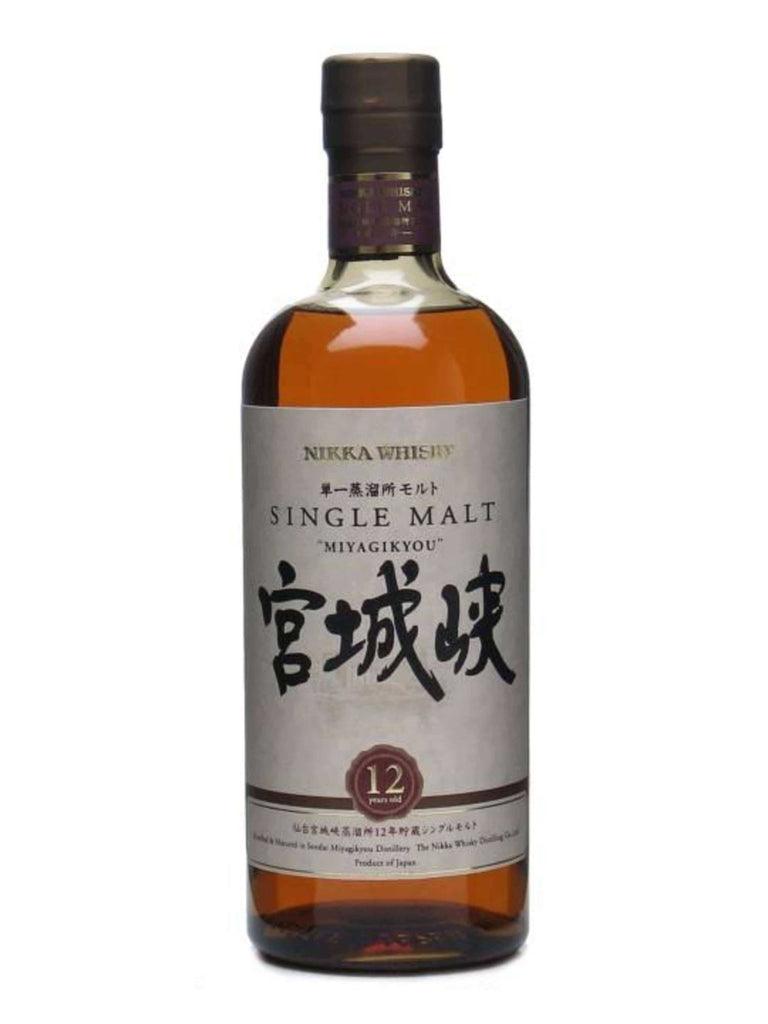 Nikka Miyagikyo 12 Year Old Single Malt Whisky - Flask Fine Wine & Whisky