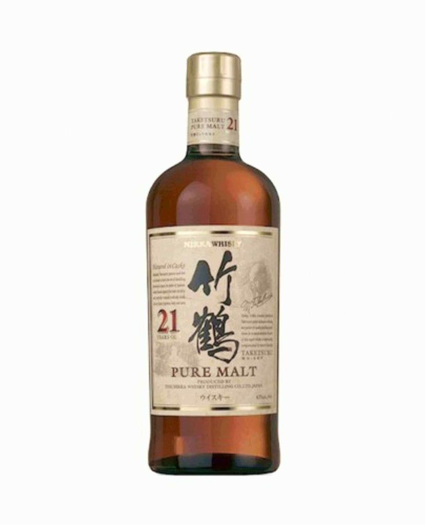 Nikka Taketsuru 21 Year Old Pure Malt Japanese Whisky - Flask Fine Wine & Whisky