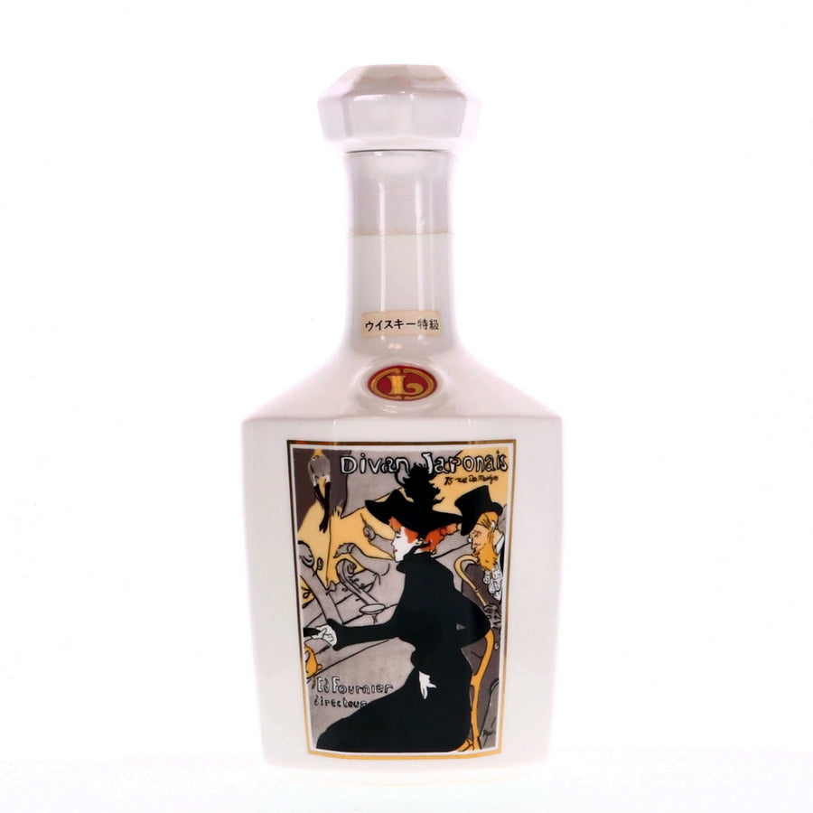 Super Nikka Toulouse-Lautrec Ceramic Decanter 50cl - Flask Fine Wine & Whisky