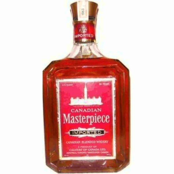 Canadian Masterpiece blended 1962 750ml | Canadian Whiskey | Flask