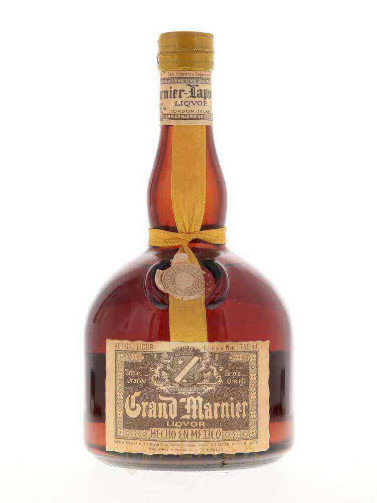 Grand Marnier Cordon Jaune Mexico 1970s-1980s - Flask Fine Wine & Whisky