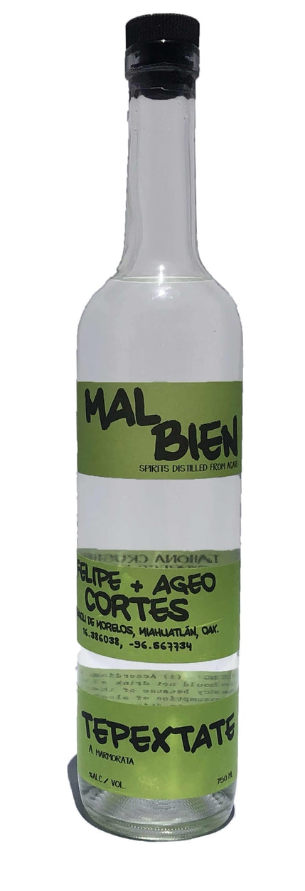 Mal Bien Felipe + Ageo Cortes Tepextate Mezcal - Flask Fine Wine & Whisky