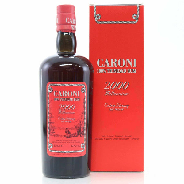 Caroni 2000 15 Year Old 120 Proof Millennium Extra Strong Rum / Velier / 1.5 Liter - Flask Fine Wine & Whisky
